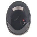 Мотошолом BLD-825, S(55-56), чорно-салатовий, глянцевий