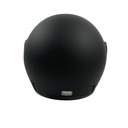 Мотошолом BLD-825, S(55-56), чорний матовий (без малюнка)