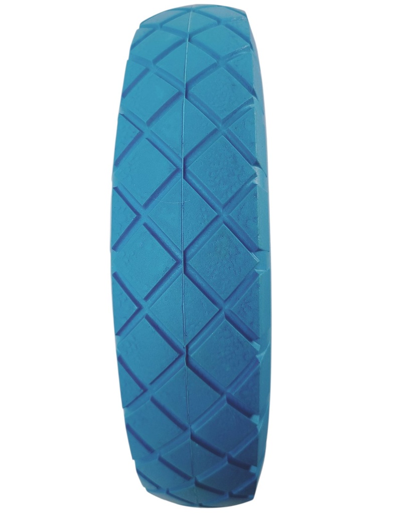 Колесо тачки синє  8"  3.50-8 під вісь Ø20, пінополіуретанове