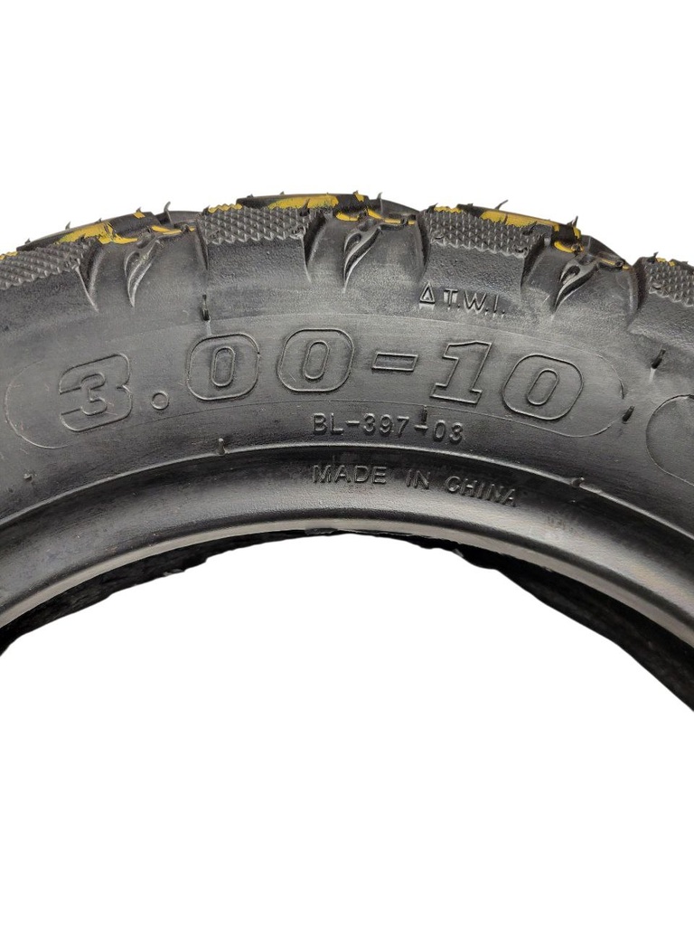 Мотошина "10"  3.00-10  BL-397, TL безкамерна