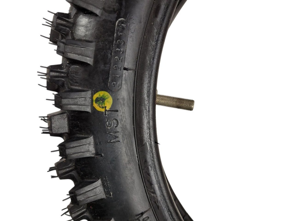 Покришка + камера  "12"  60/100-12  (2.50-12) KENDA шипована, TT