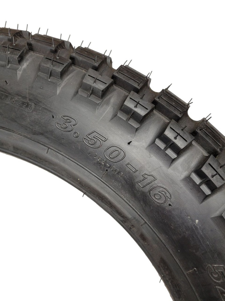 Мотошина "16  3.50-16  KENDA  К-262  шипована, TL безкамерна 