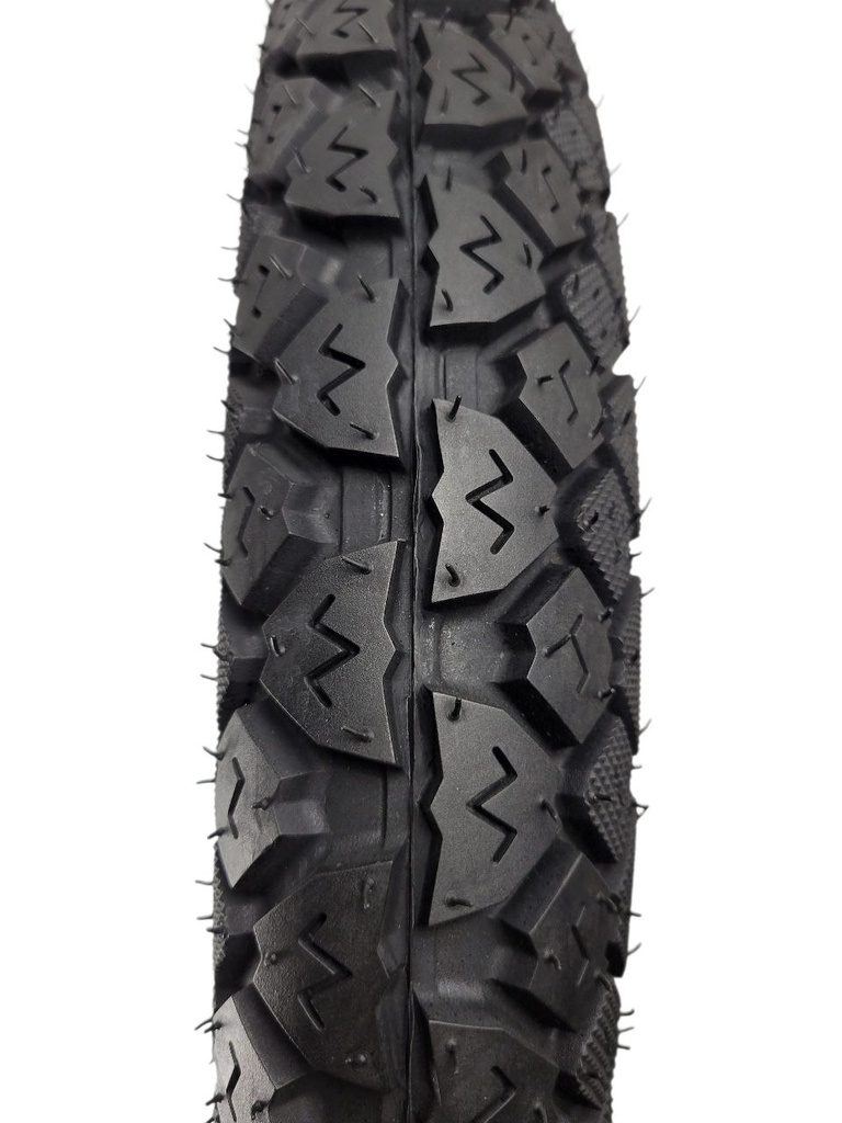 Мотошина "18"  3.50-18 (100/90-18) CY-860 / EM-07 шипована, TT камерна