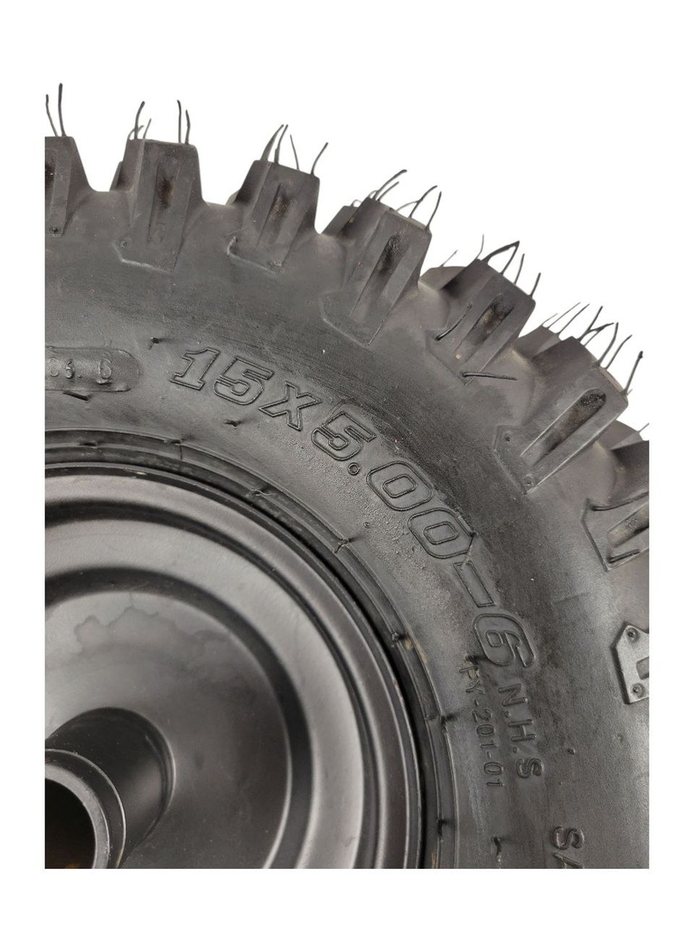 Покришка+диск ATV  15х5.00 R6  QD-141/FY-201 шипована, безкамерна TL 