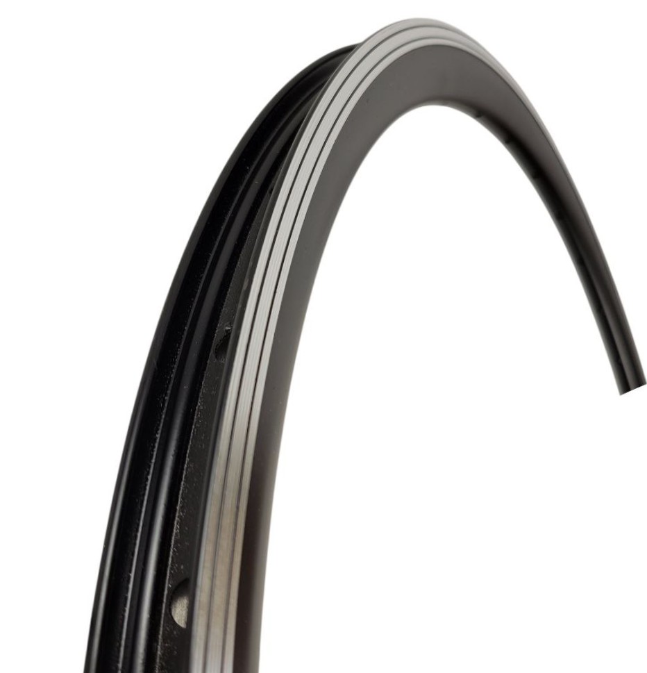 Обід  29" AL подвійний О чорний 36H з проточкою під V-brake (без бренду)