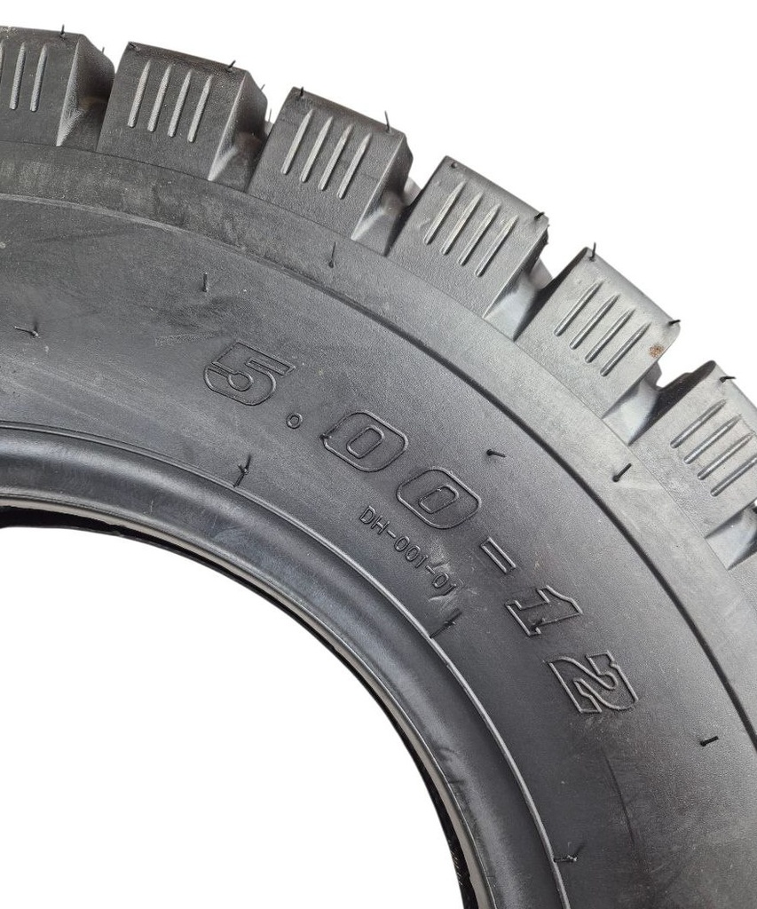 Мотошина "12"  5.00-12  DH-001 (ПОСИЛЕНА) для причіпа, (TT) камерна 