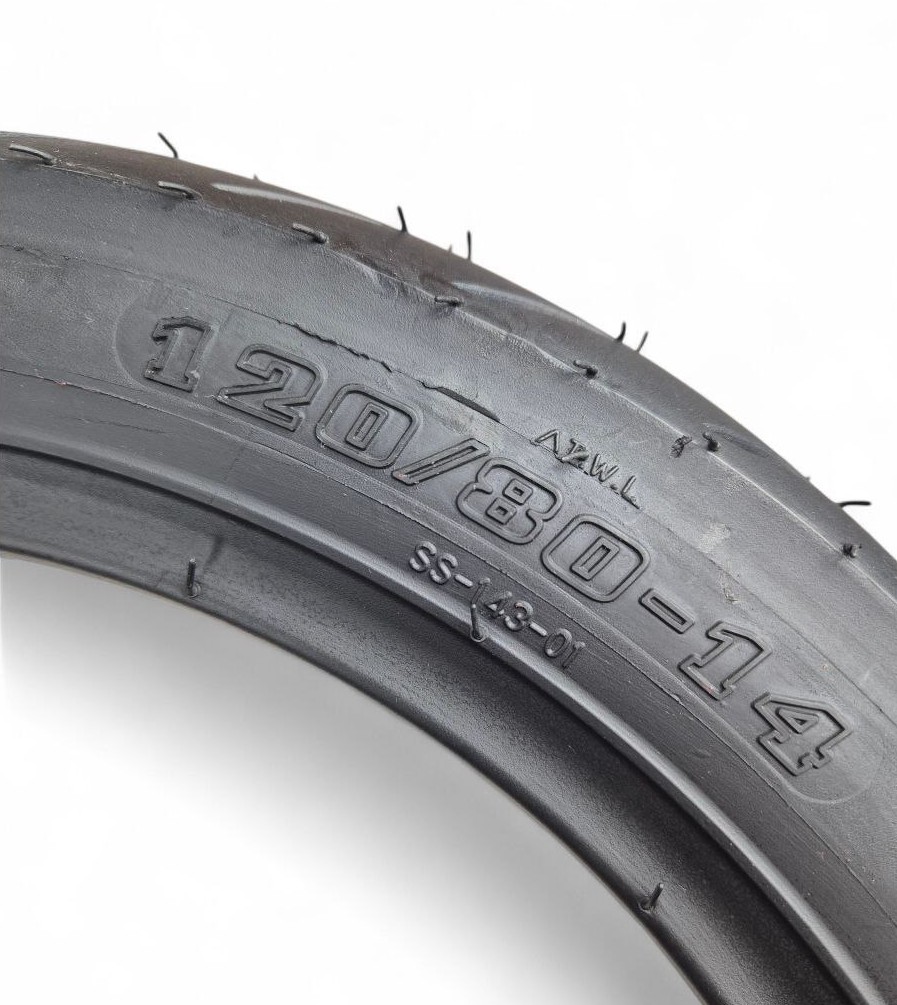 Мотошина  "14"  120/80-14   SS-143 дорожня, (TL) безкамерна