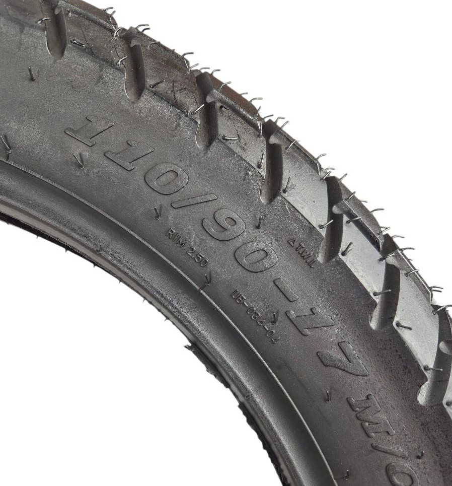 Мотошина  "17"  110/90-17  UB-034, (TT) камерна 