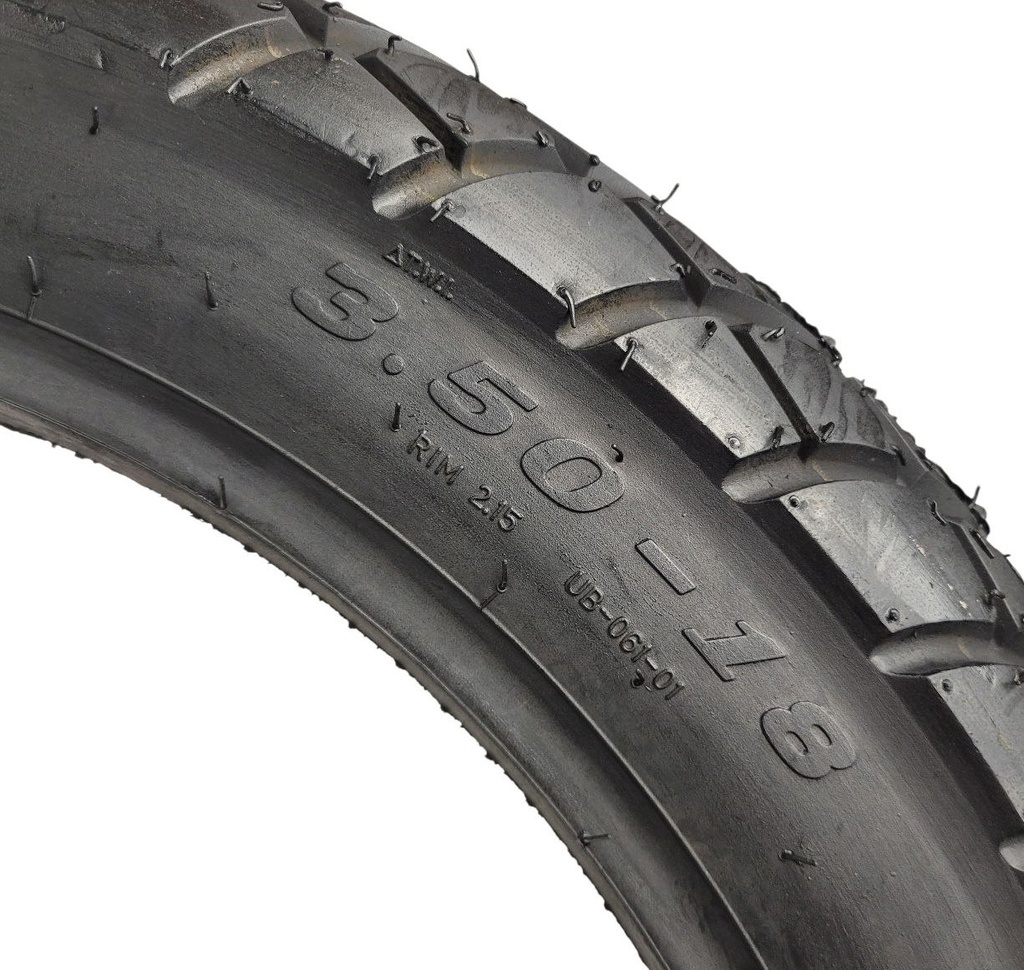 Мотошина "18"  3.50-18  SAYTO UB-061 / L-8100 / JX-001 напівшип, (TТ) камерна  