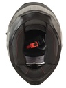 Мотошолом модуляр BLD-162, XS(53-54) ПІКСЕЛЬ чорно-сірий, глянцевий (з відкидним підборіддям та окулярами) 