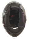 Мотошолом модуляр BLD-162, M(57-58) чорно-сірий, глянцевий (з відкидним підборіддям та окулярами)