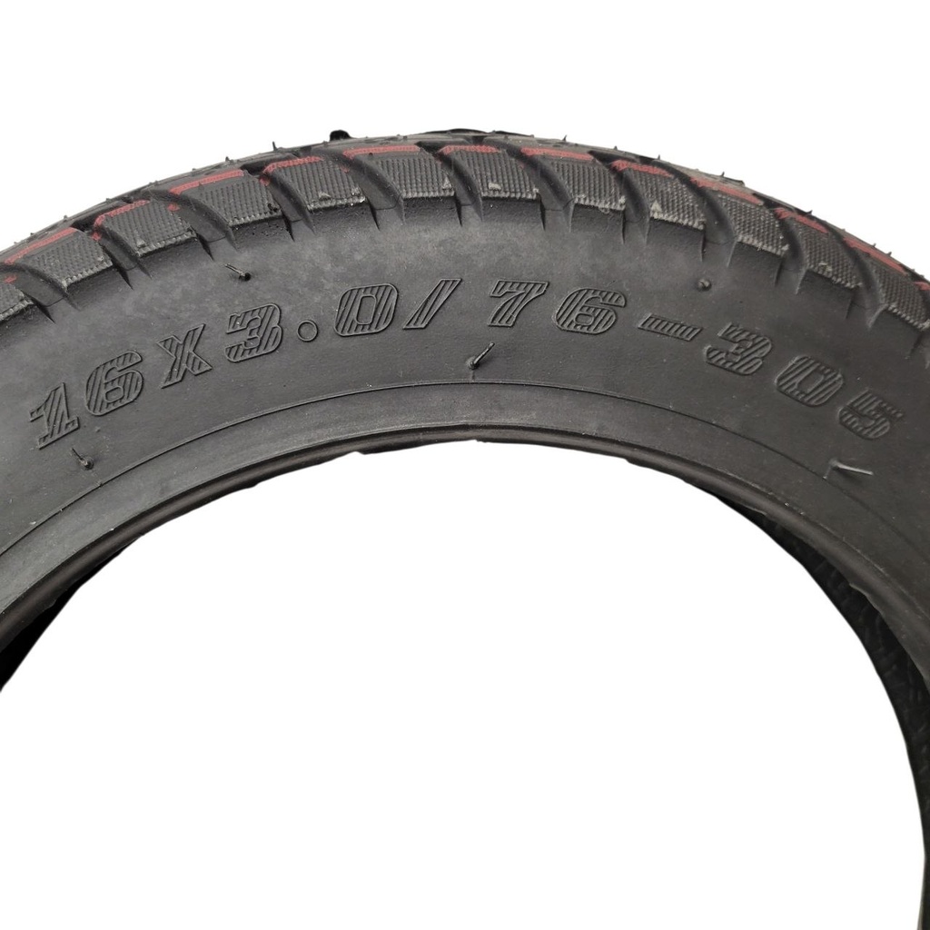 Покришка 16x3.0 (76-305)  PZ-001 / SH-602 (TL) для електровелосипеда E-bike