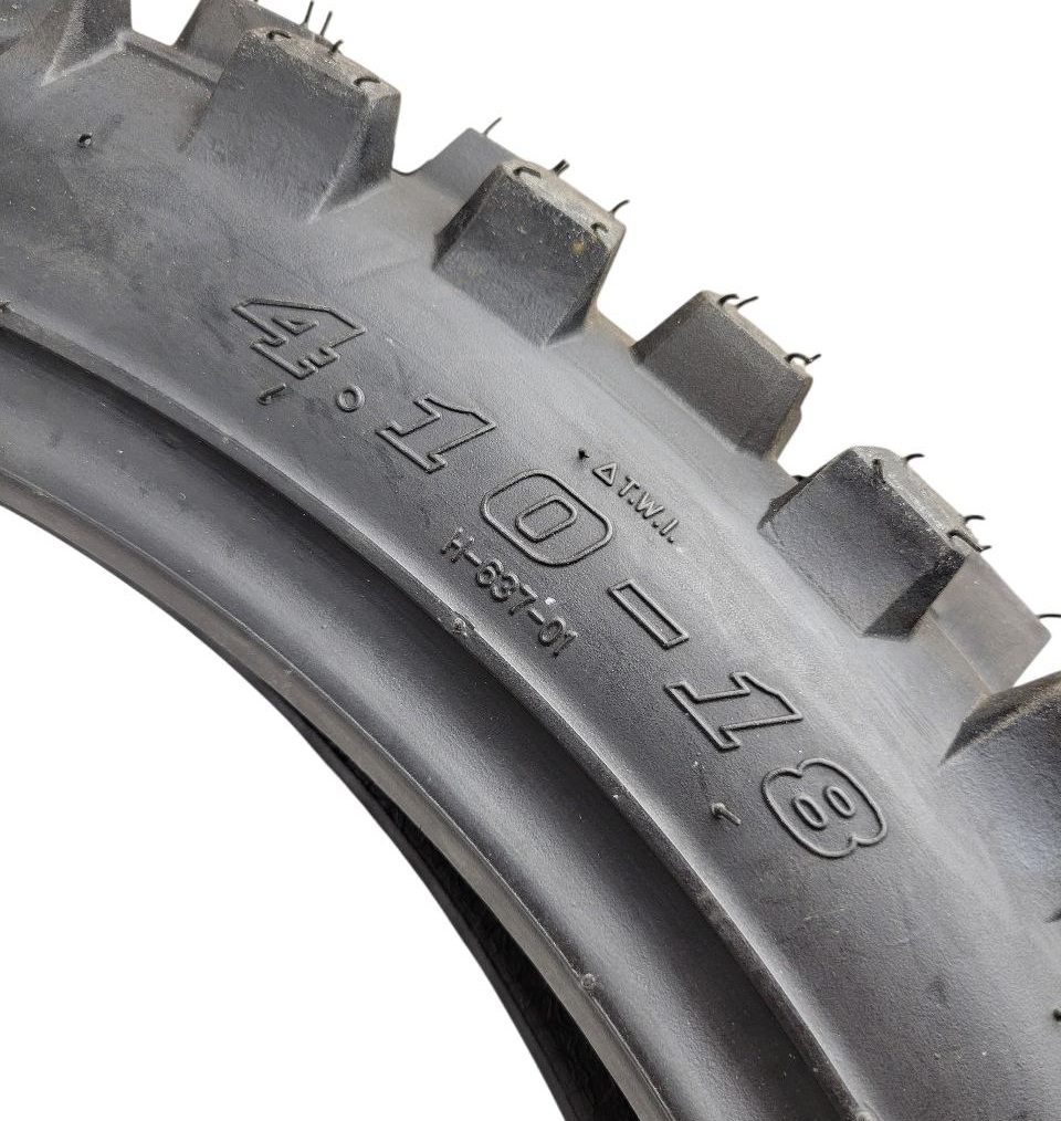 Мотошина 18"  4.10-18   JS-33 / H-637 / HB-054 кросова, (TT) камерна