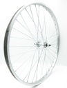 Колесо 24 перед, обід нікель, спиця 3мм, Вт. на віночках