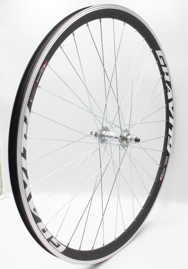 Колесо 27,5 перед, обід (б) Gravity 2-ний чорний, втулка М на віночках