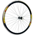 Колесо 28 перед, обід (О) CZL 2-ний , втулка AL на віночках, ексцентрик