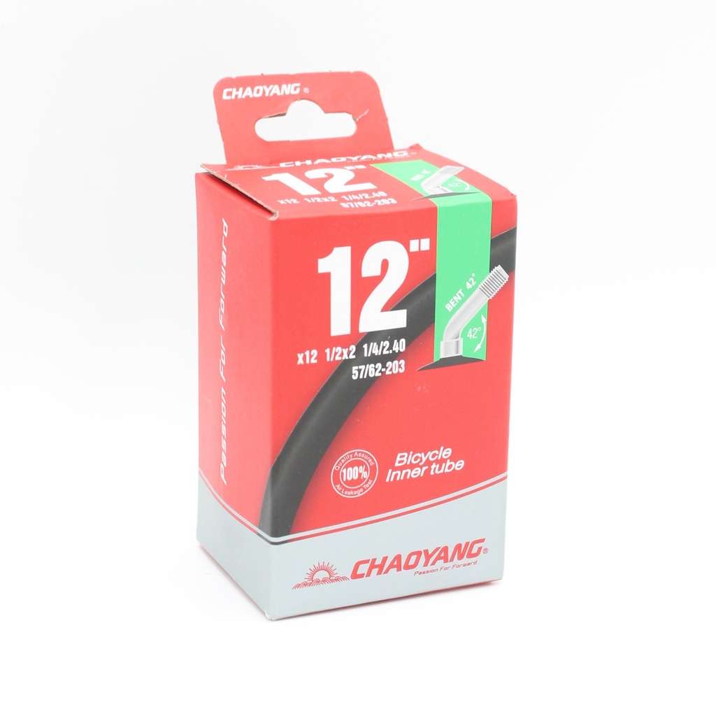 Камера 12 1/2х2 1/4/ 2.40 (57/62-203) CHAOYANG зігнутий ніпель CR-202