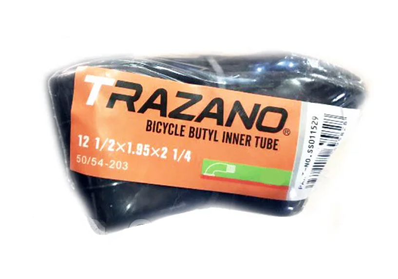 Камера 12  1/2х1.95х2 1/4 (50/54-203) TRAZANO зігнутий ніпель CR-202