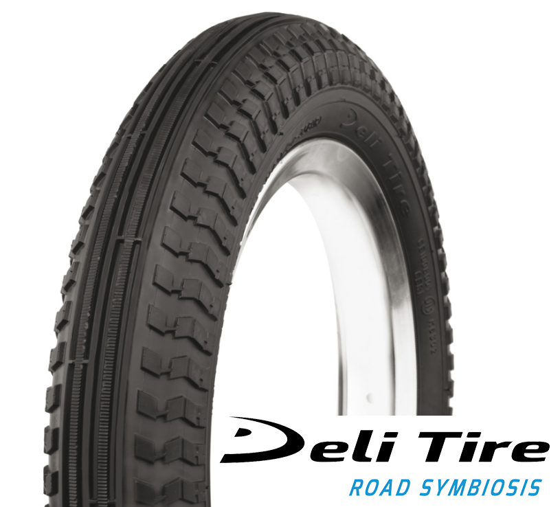 Покришка 12 1/2×2 1/4  (62-203) DELI TIRE (253) напівшип, синя смуга