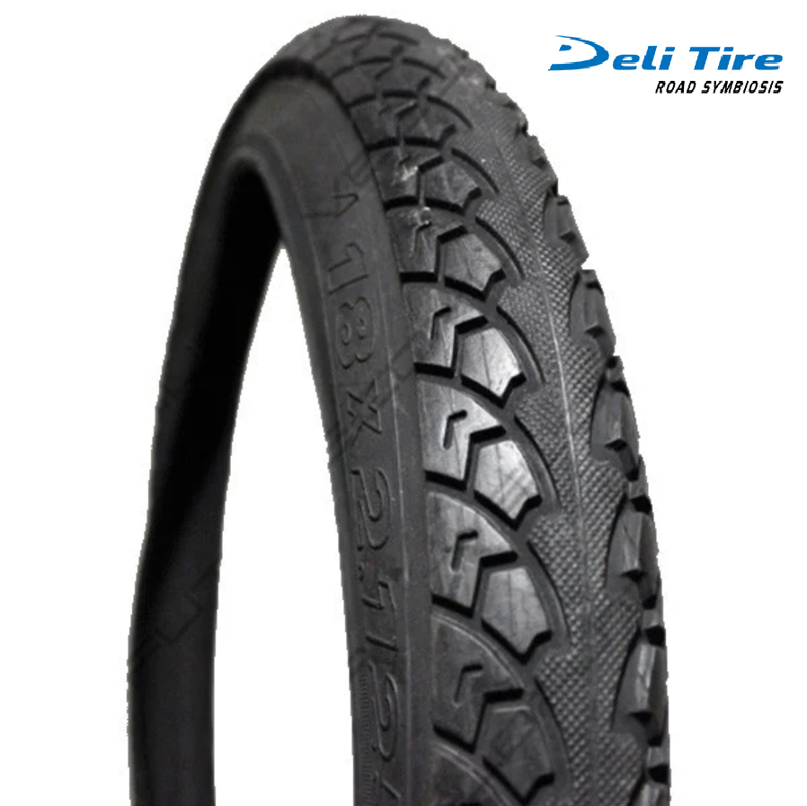 Покришка 18-2.125 DELI TIRE (210) "зубчик" слік
