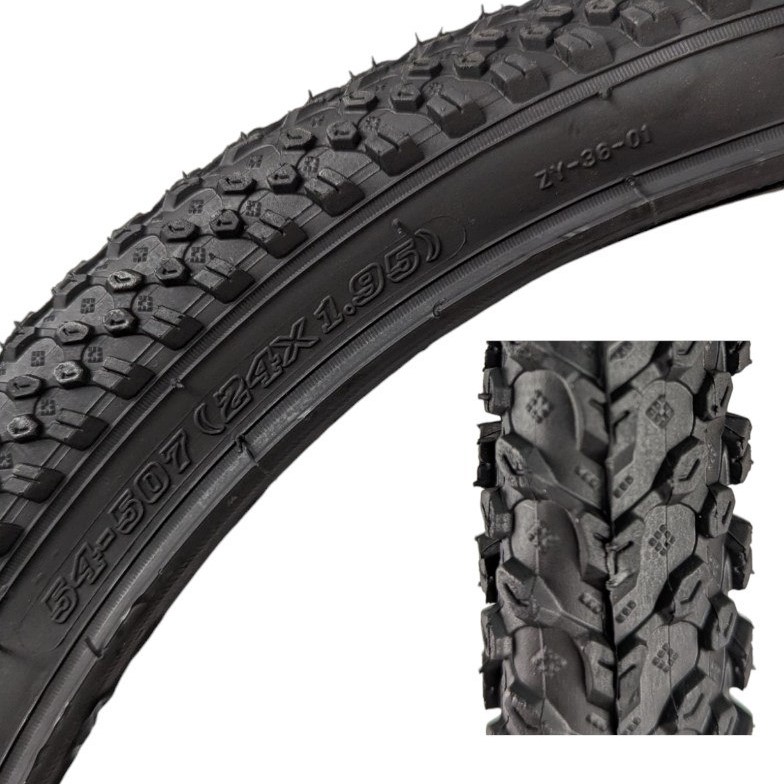 Покришка 24-1.95 No-Name (36)  дрібний шип