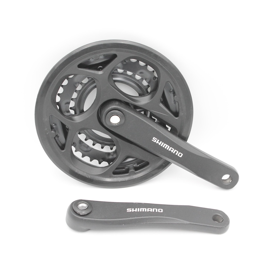 Комплект шатунів мтв ТИПУ shimano (48/38/28Т) великий чорний L-170mm