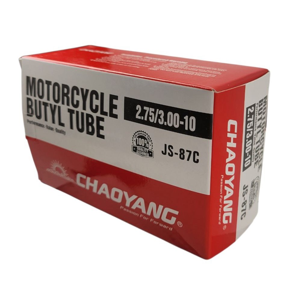 Камера "10" 2.75/3.00-10 CHAOYANG  JS-87C (зігнутий ніпель) 