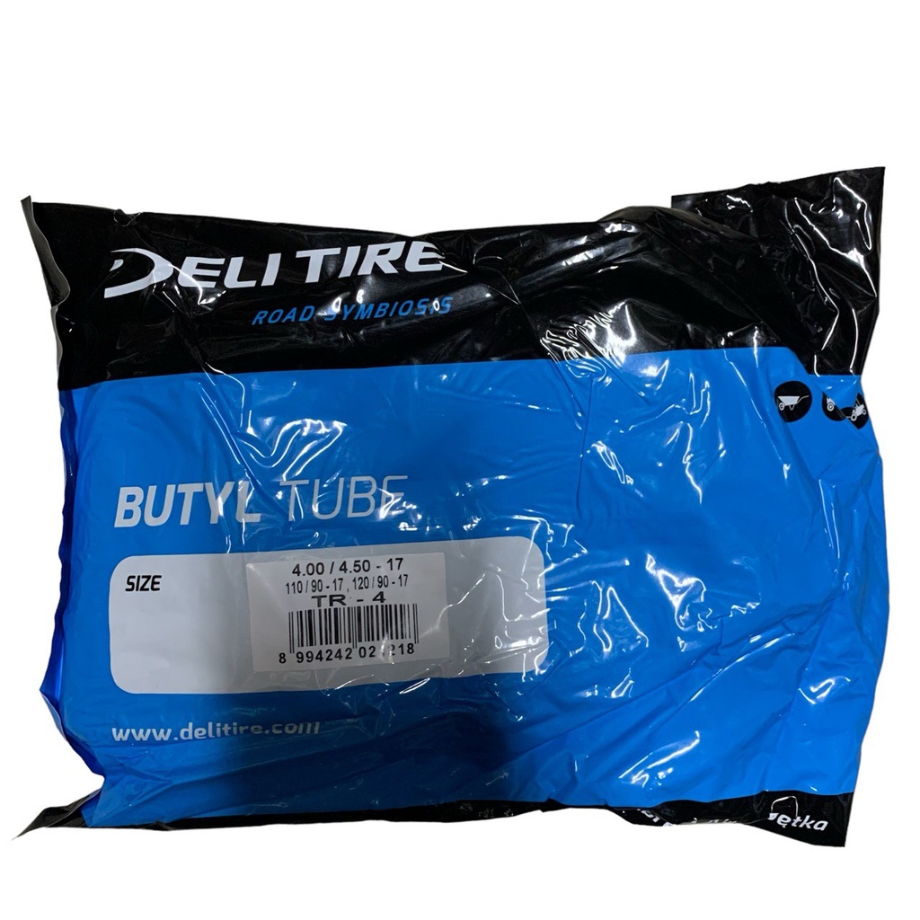 Камера "17" 4.00/4.50-17 (110/90-17,120/90-17) DELI TIRE  (TR-4)