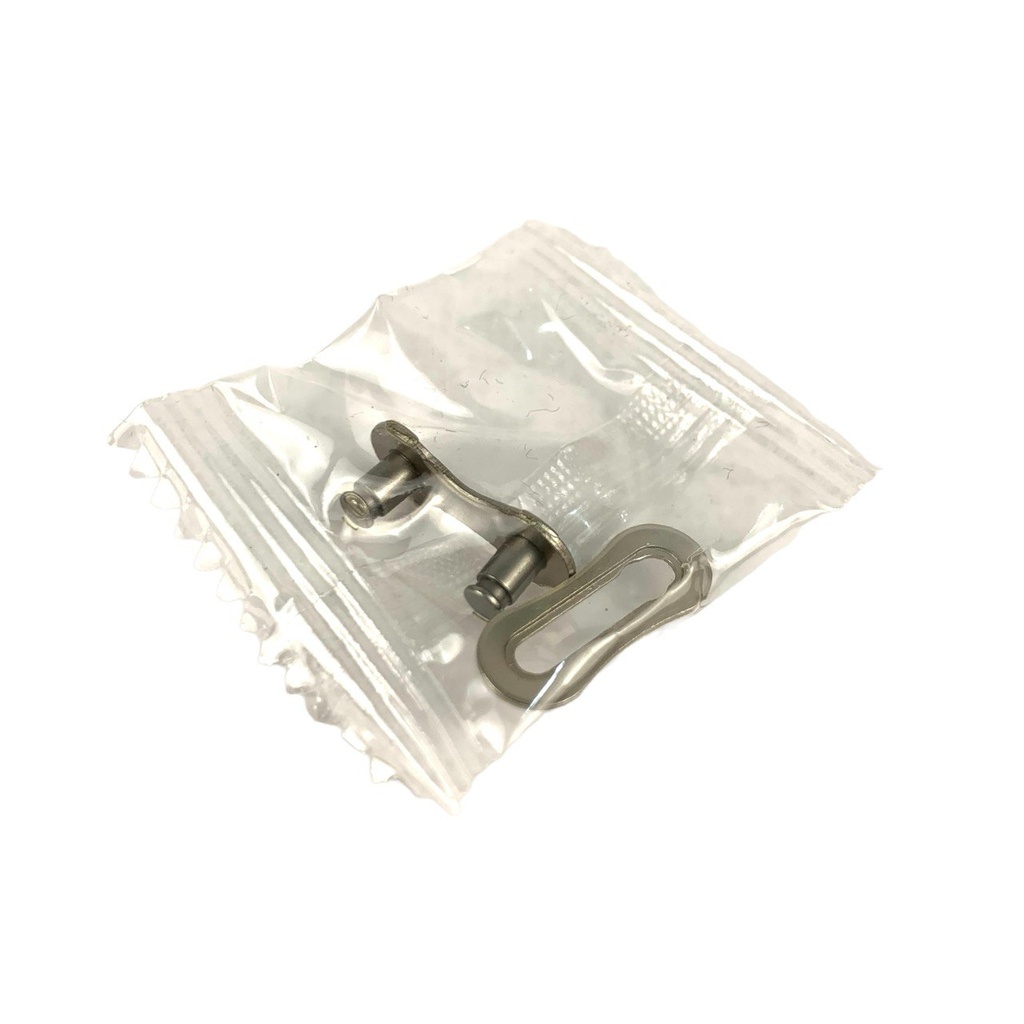 Замок ланцюга спорт (6-8шв.) нікель  