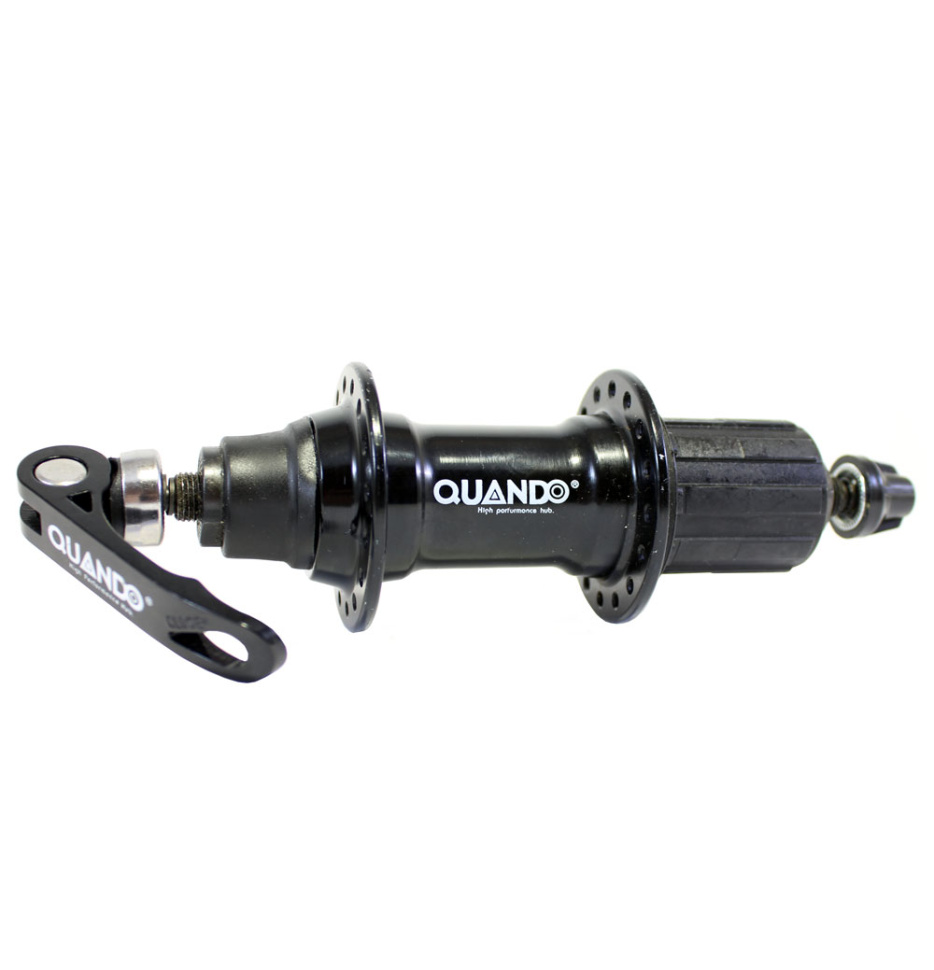 Втулка МТВ задня QUANDO KT-W5ER алюмінієва під касету на ексцентрик