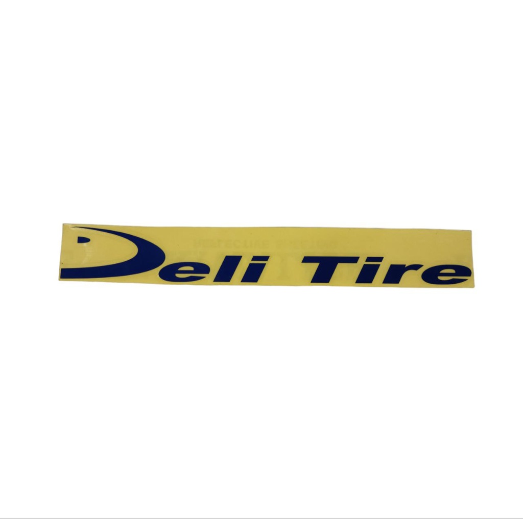 Наклейки DELI TIRE жовті