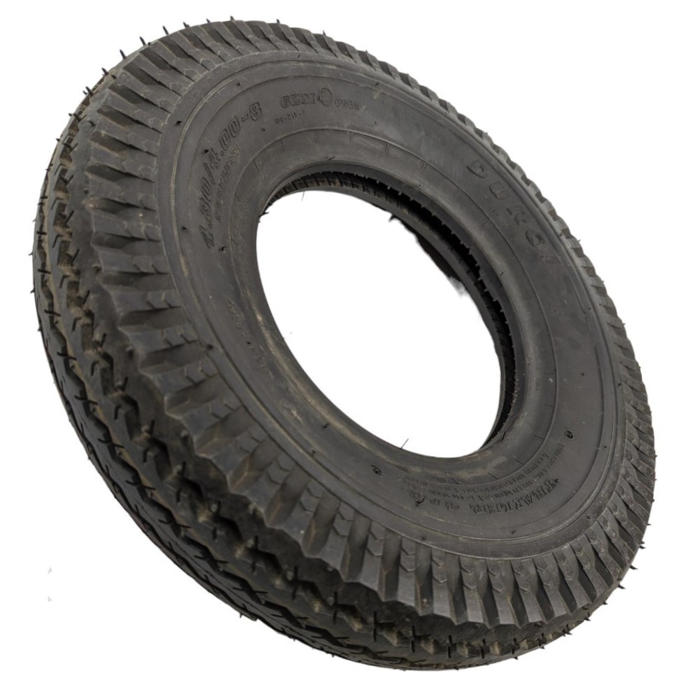 Покришка "8"  4.00-8  DURO, безкамерна TL