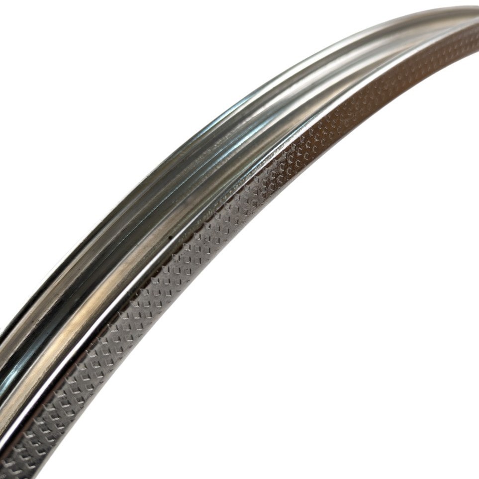 Обід 28 сталевий НІКЕЛЬ, подвійна стінка на 36 спиць  ⌀ 3мм 