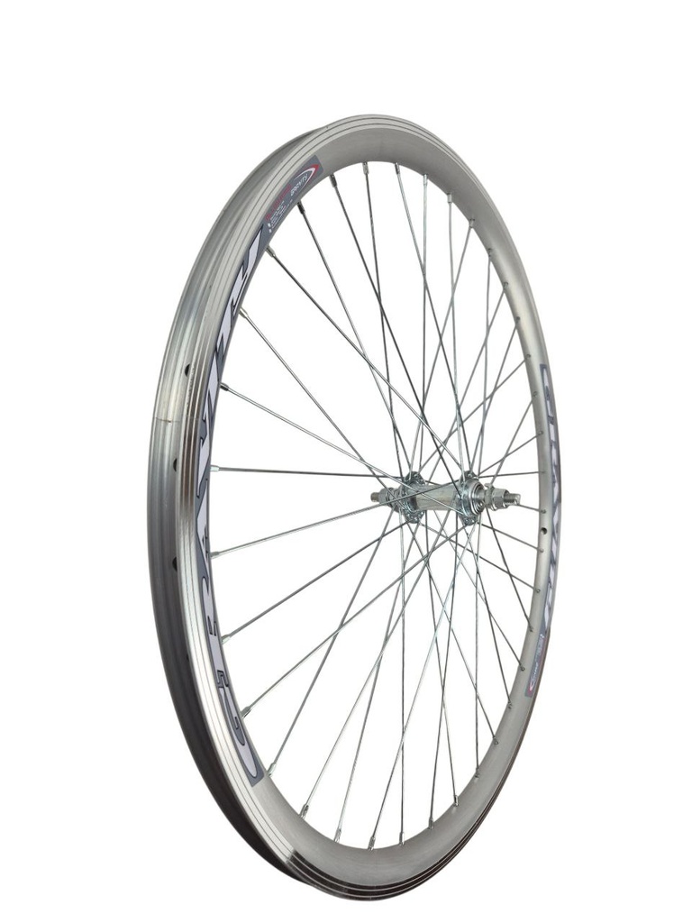 Колесо 27,5 перед, обід Gravity 2-ний СІРИЙ, втулка М на віночках 