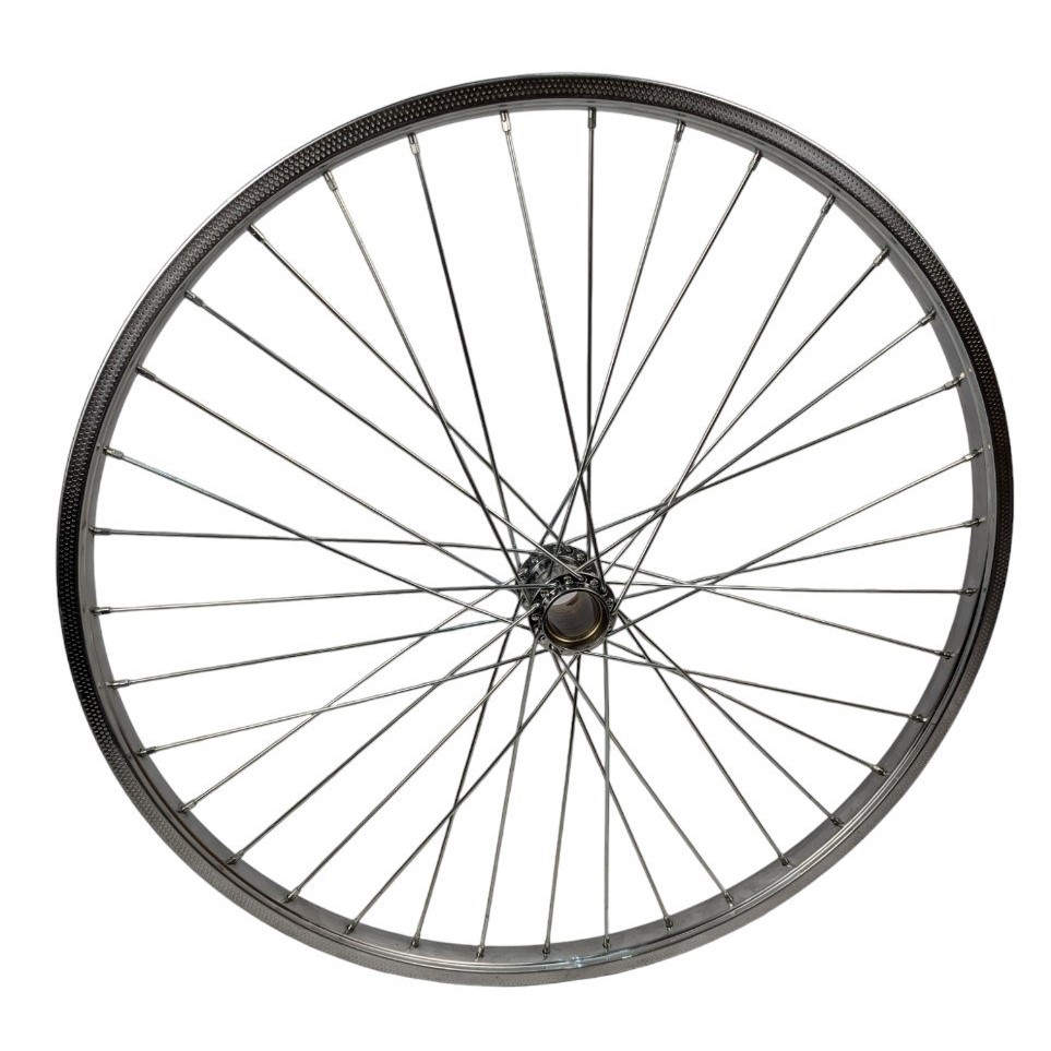 Колесо 28'' зад, обід  НІКЕЛЬ, спиця 3мм, стакан