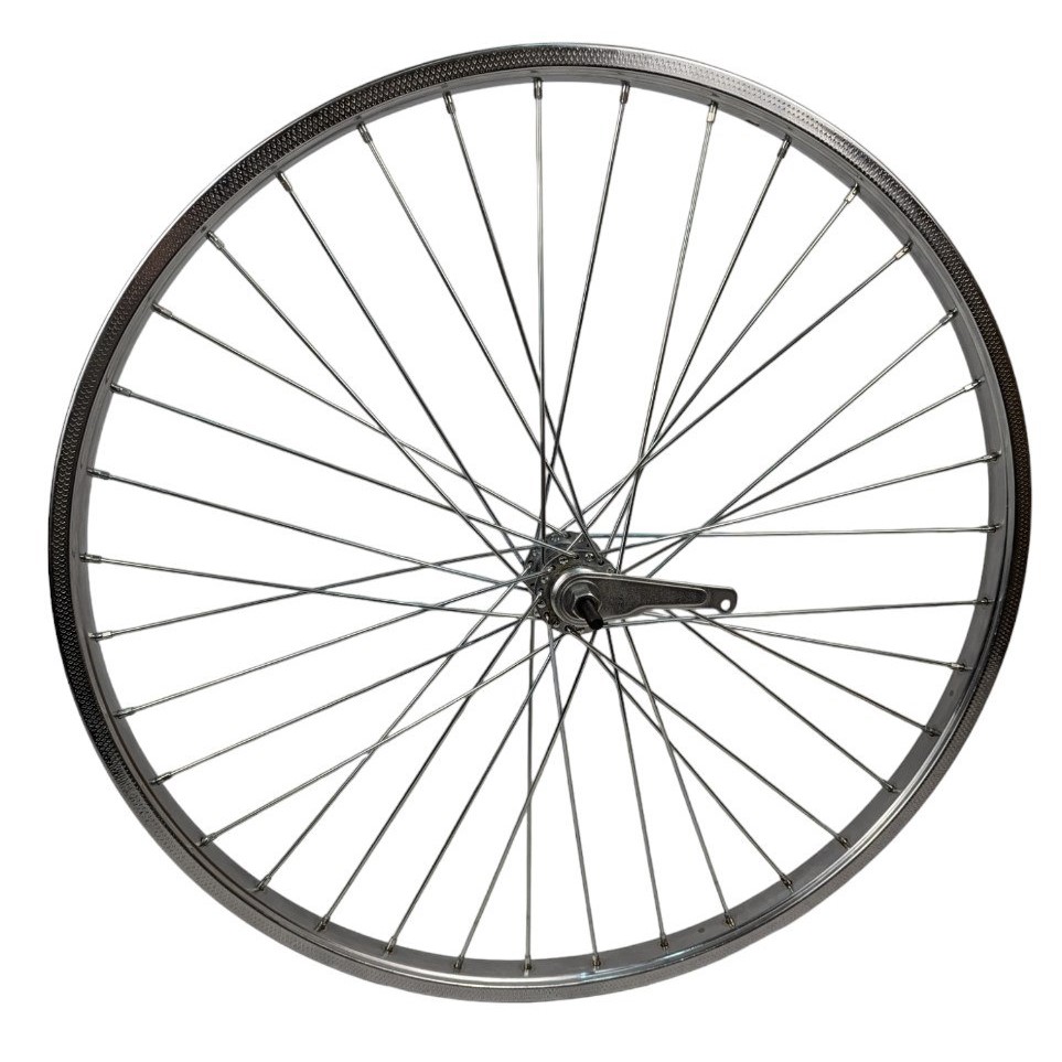 Колесо 28 зад, обід НІКЕЛЬ, спиця 3мм, вт. Falcon + к-т