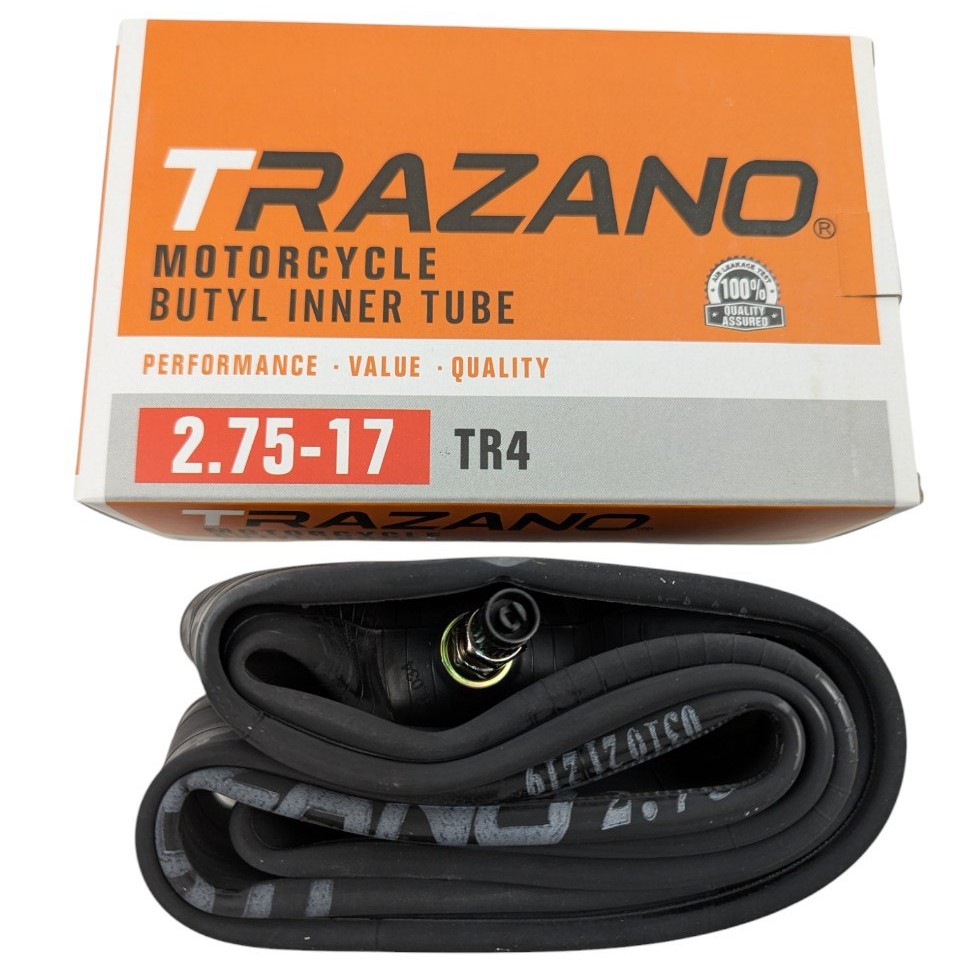 Камера "17" 2.75-17 TRAZANO TR4 (прямий ніпель)