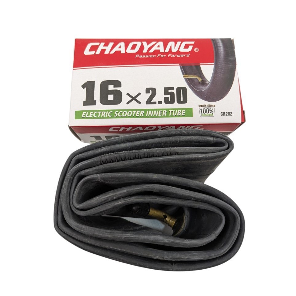 Камера 16х2.50 CHAOYANG зігнутий ніпель CR-202 Е-bike