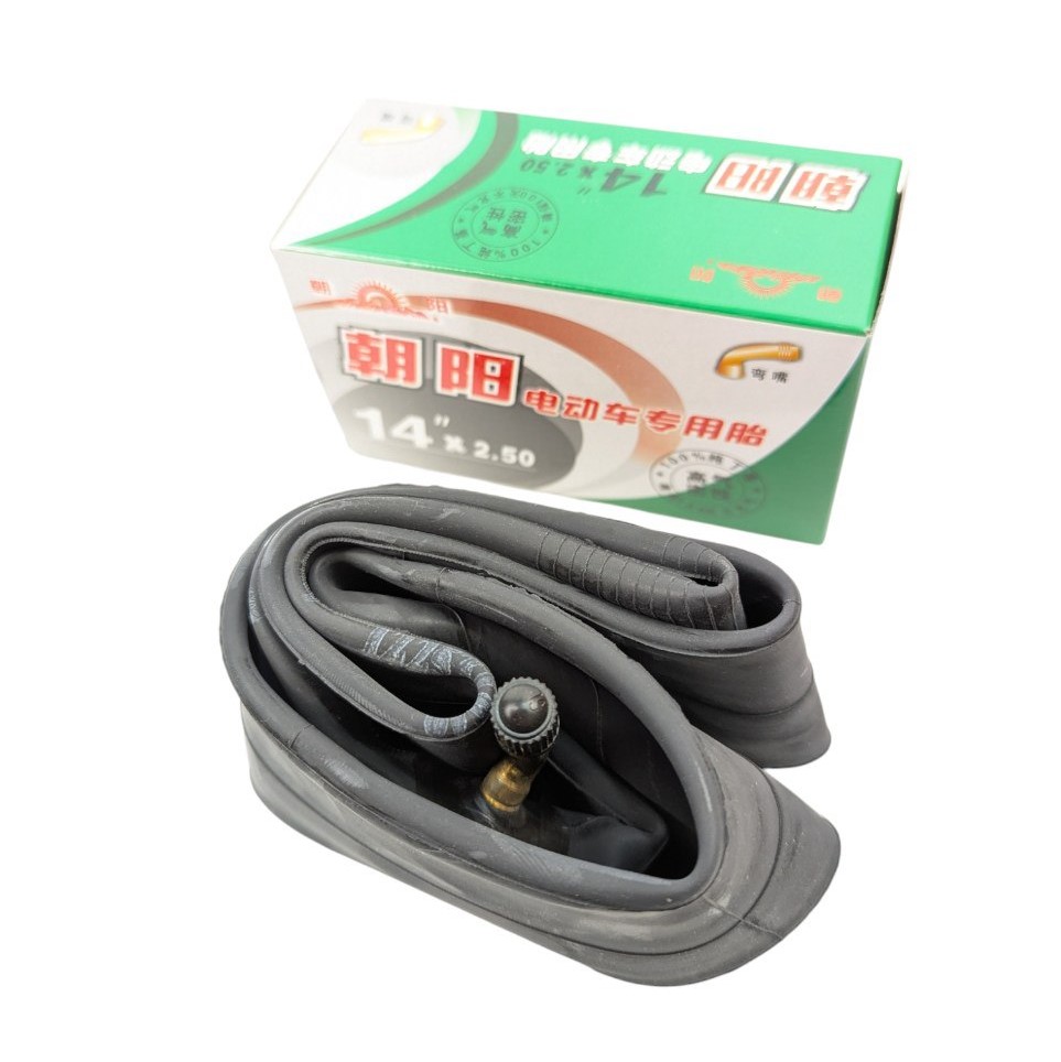 Камера 14х2.50 GHAOYANG зігнутий ніпель