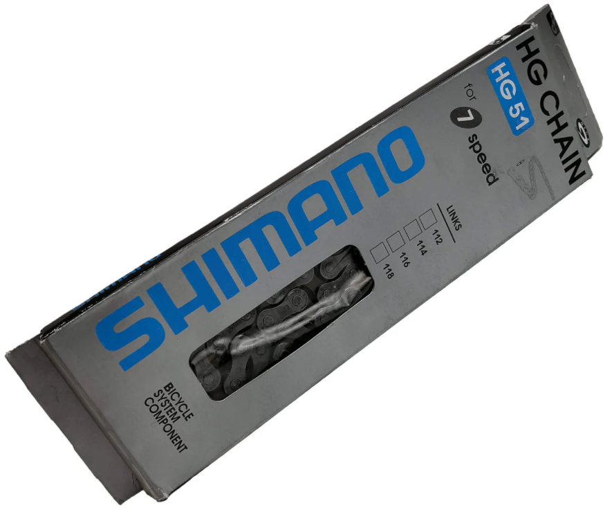 Ланцюг спорт 7 шв. SHIMANO HG-40,116 ланок original