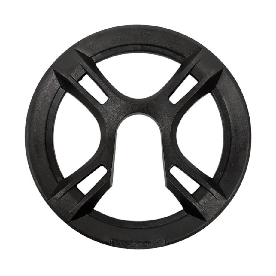 Захист передньої зірки, на 4 отвори Малий чорний  "Х"