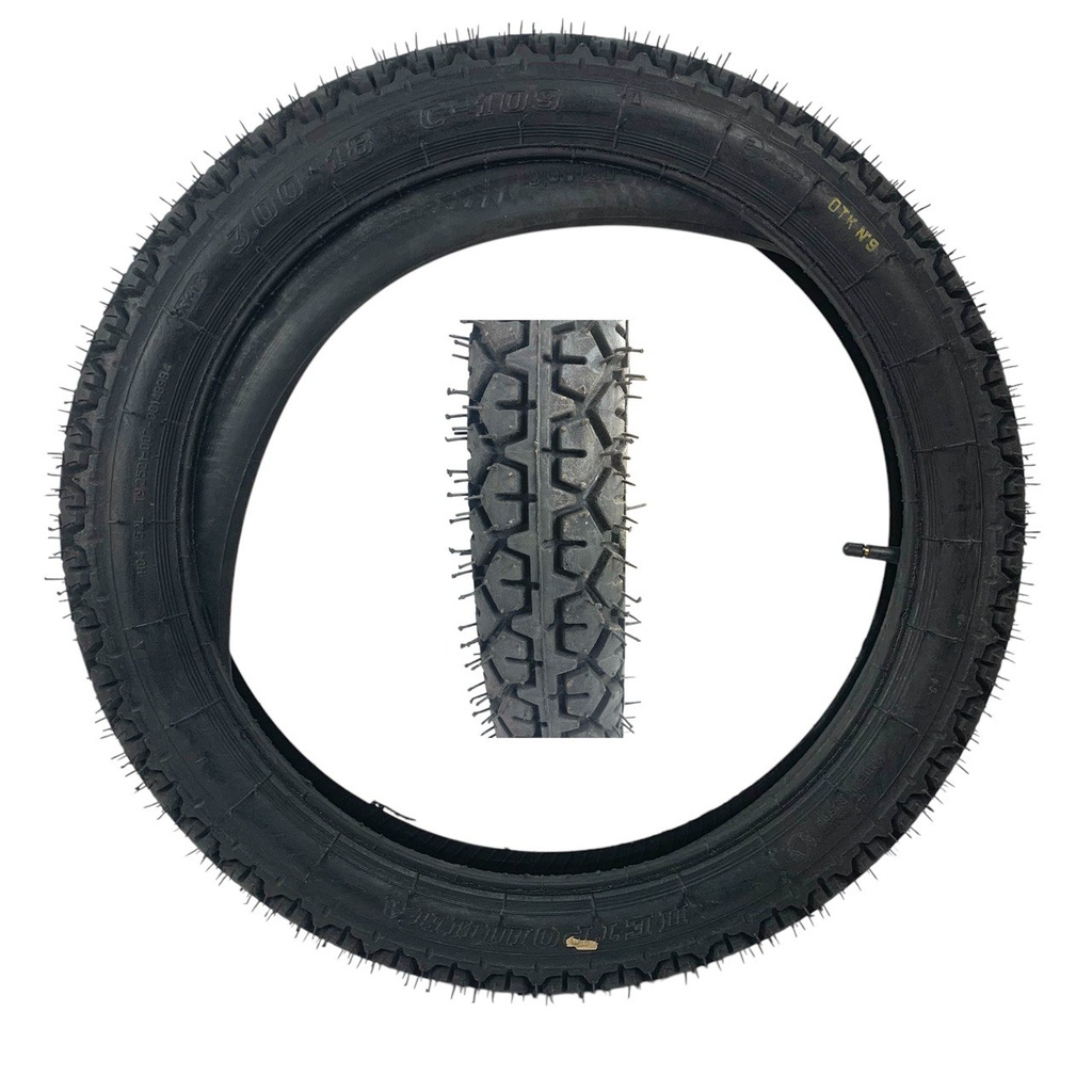 Мотошина  "18"  3.00-18  СПБ (С-109)+камера