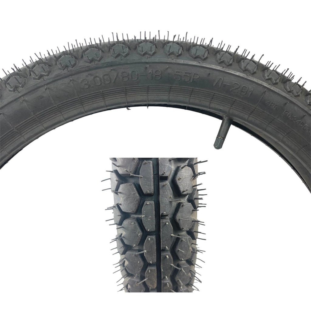 Мотошина  "18" 3.00-18  СПБ (Л-291)+камера