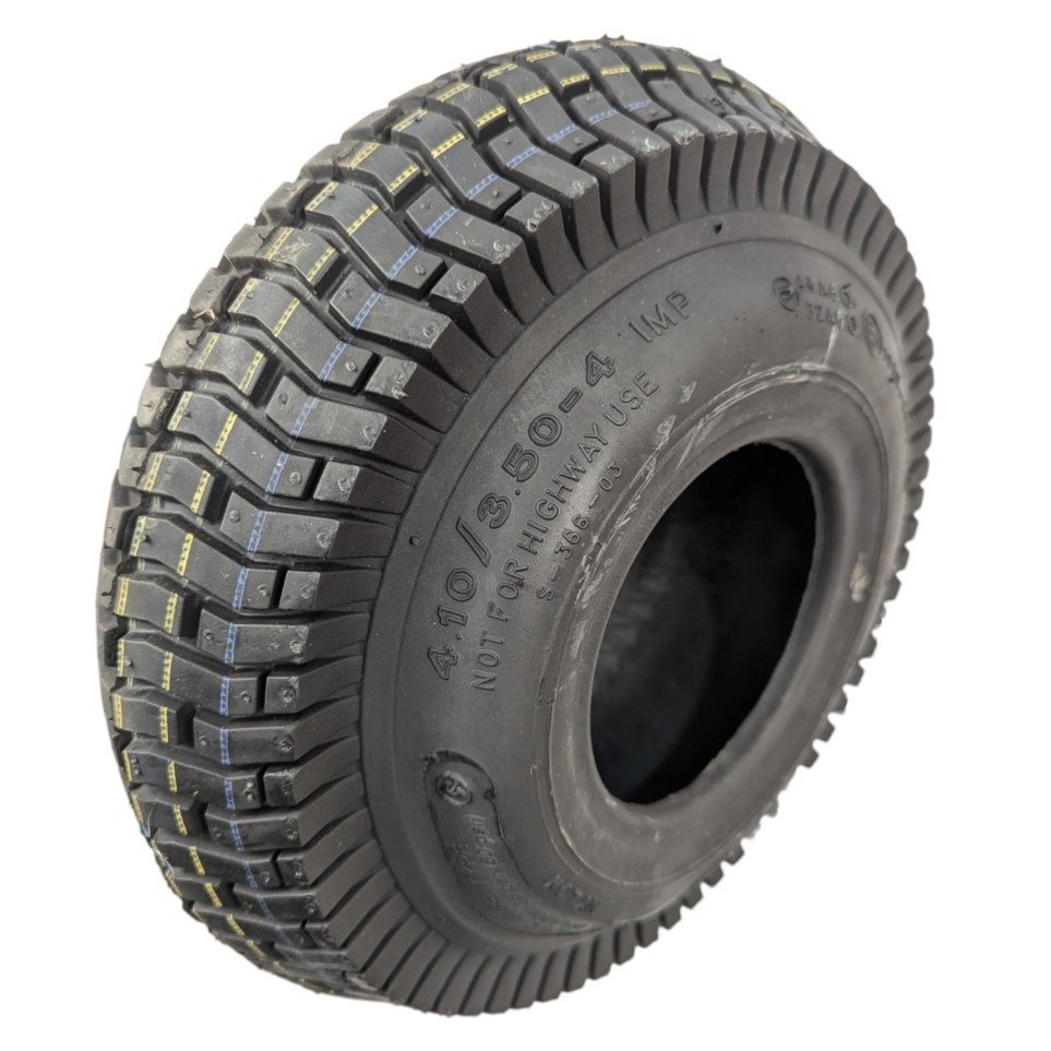 Покришка "4"  4.10/3.50-4 DELI TIRE Індонезія S-366  4PR шипована, камерна TT