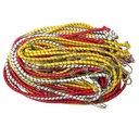 Стяжка з ПОДВІЙНИМИ гачками ТАЙВАНЬ 2м (біла гумка)  /20/