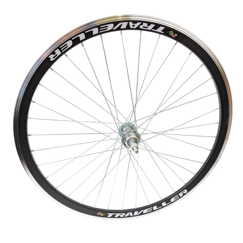 Колесо 26 зад, обід [] Traveller 2-ний , втулка М на віночках