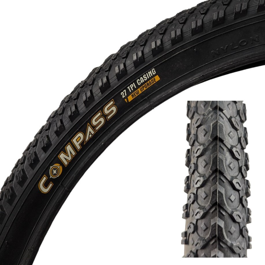 Покришка 24-2.10 COMPAS (1197) дрібний шип 