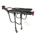 Багажник консольний на трубу сідла AFT-134, алюміній 