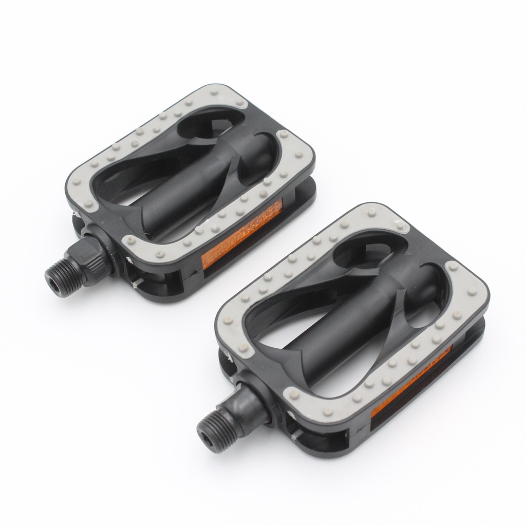 Педалі №247 пластик чорно-сірі