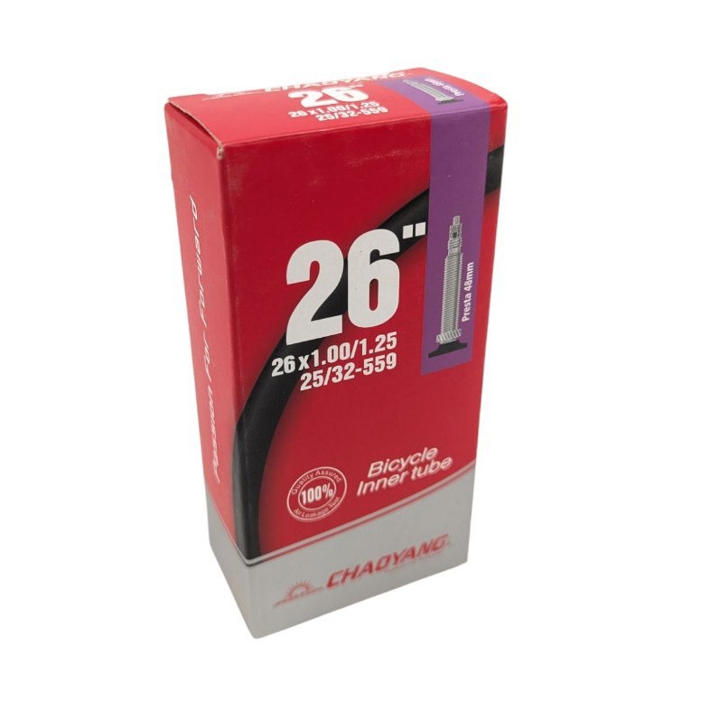 Камера 26x1.0/1.25 (25/32-559 CHAOYANG  Presta FV 48mm